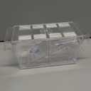 Pawfly Aquarium Fish Breeding Box Acrylic Hatchery Incubator Tank with Suction Cups Large Isolation Box for Baby Fish Shrimp Betta Guppy and Platy