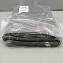 NICETOWN Grey Blackout Floral Pattern Curtains for Living Room 84 inch Long 2 Panels Set, Noise Reducing Thermal Insulated Wave Line Foil Print Bedroom Drapes for Patio Sliding Glass Door (52 x 84)