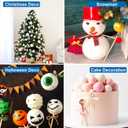 Yalumo 70 Pack Foam Balls for Crafts, 5 Size Smooth Polystyrene Foam Balls 0.8 1.2 1.6 2 2.4 Inch Round White Foam Craft Balls for School Projects, Christmas Decoration, Modeling, DIY Ornaments