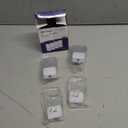 oviitech Superior Night Light with Dusk to Dawn Light Sensor at Bottom, Light in Warm White for Hallway, Bedroom, Living Room, Bathroom and Other Scenes, UL Certified, White, 4 Pack