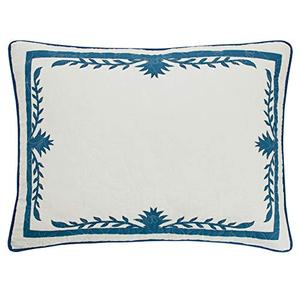 Tommy Bahama- Aloha Pineapple Cotton Blue Standard Sham, Stylist Bedding Set (Aloha Pineapple Blue, Standard Sham), Size 21 x 27