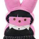 Animal Adventure | Shaggy Bunny Peeps | 15 Collectible Plush | Pink Emo Bunny
