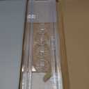 TEKXYZ 23.6 Inch Height Clear Acrylic Balloon Stand for Table Centerpiece Decoration, Set of 4