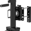 2000 lbs Upgraded Boat Trailer Jack, 10" Lift, Bolt On Trailer Jack for RV, Boat and More, Black