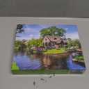 HUADADA Jigsaw Puzzles for Adults 1000 Pieces, Giethoorn Village Interlock Perfectly Letter on Back No Dust, Home Decor Party Toy for Men Women Elders Seniors (27.5"x19.6"), 1:1 Poster