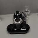 Mattress Vacuum Cleaner, Handheld UV Bed Vacuum Cleaner 16KPa & 12800 Vibrations Per/Min Upgraded Effectively Clean Up Bed, Pillows, Cloth Sofas, Carpets and Ther Fabric Surfaces (Black)