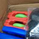 Giant 4 Row Game with Carrying Bag and Mesh Fabric .Giant 4-to-Score Game Set Suitable for Indoor and Outdoor Holiday Parties and Family Gatherings. Blue red, Large