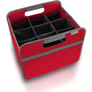meori 9-Bottle Wine Carrier | Hibiscus Red Solid (B100341)