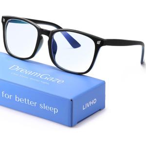 livho Gaming Blue Light Blocking Glasses for Better Sleep, Premium Night Driving, Computer Blockers for Man & Woman