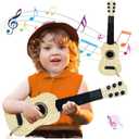 Kids Toy Guitar 6 String,17 inch Mini Baby Guitar with Pick,Musical Instrument Educational Toy for Toddlers Beginner,Preschoolers
