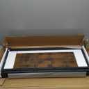 NUMENN Bookshelf, 5 Tier Bookshelves, Home Office Bookcase Shelf Storage Organizer, Free Standing Storage Shelving Unit for Bedroom, Living Room and Home Office, Vintage