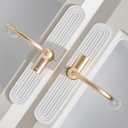 PEKER Faucet Mat for Kitchen Sink 19.7" – Diatomite Fast Drying Stone Sink Tray, Super Absorbent Faucet Splash Guard for Bathroom Counter, Sink Drip Catcher & Organizer