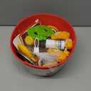 Hydeem 80 Pcs Pretend Play Food Toy for Kids Kitchen Aged 3 4 5, Fast Food Set with Storage Bucket, Pizza, Burger, Ice Cream, Hot Dog, Educational Birthday Toy Gift for Boys Girls