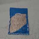 Qarwayoc 50PCS Large Blonde Hair Ties, Seamless Hair Bands, Soft Elastic Hair Ponytail Holders, No Damage, 2 Inch in Diameter