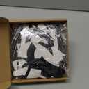 Kosiz 116 Pcs DIY Letter Custom Banner Customizable Banner Kit Including 111 Letters Numbers 3 Rope 2 Threading Device for Fall Thanksgiving Halloween Birthday Home School Classroom Decor(Black)