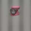 ChangThai Design Tiny 1" High Pink Bread Dough Mixer Kneader Machine Movable Figurine Steel and Resin Miniature Decoration Accessories Replica Decorative Collectible Figurines Home Dcor Gifts