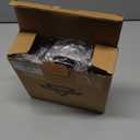 Auxbeam 7 Inch Black Protective Light Covers, Round Offroad Light Shield, Street Road Compliant, 7" Diameter Lens Cap, Snap-On Design, 2 Packs