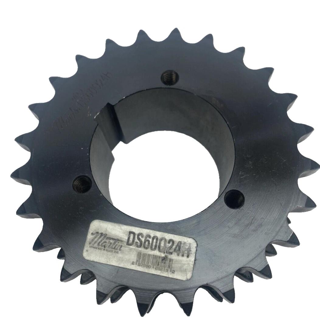 DS60Q24H Martin Sprocket & Gear, Split Taper Bushed Sprocket, 24 Teeth Each Side