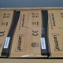 ledmo LED Wall Pack Light with Photocell, 120W Dusk to Dawn Lighting 6Pack
