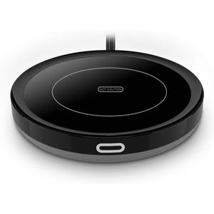 Smart Coffee Warmer, BESTINNKITS Auto On/Off Gravity-Induction Mug Warmer for Office Desk Use, Candle Wax Cup Warmer Heating Plate (Up to 131F/55C) (Black)