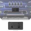 JeCar Front License Plate Bracket Frame Fit for Jeep Cherokee 2014-2018 License Plate Mount Holder