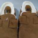 leece-lined Closed-toe Slippers, Women's Autumn And Winter Slip-on Cotton Slippers, 7M