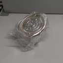NUOBESTY 10pcs Disposable Clear Plastic Cake Boxes - Round Cake Carriers & Display Containers, 6inch
