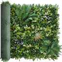 40x120 in (33.5 Sqft) Artificial Boxwood Greenery Grass Wall Roll
UV-Anti Faux Grass Backdrop, Privacy Fence Screen, Indoor Outdoor Greenery Wall, Garden/Birthday Party/Wedding Decor