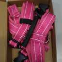 No Pull Dog Harness with Handle, Soft Mesh Padded Adjustable for Small Medium Large Dogs | Reflective Easy Walk Harness with Front Clip for Training, Running & Outdoor (Hot Pink, M)