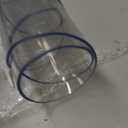 Warmstar Clear Table Protector, 2mm Thick, 38 Inch Round, Plastic Table Cover, Desk Mat, Coffee Table, Writing Desk, Dining Room