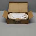 2 x 12inch Pulp Oval Sourdough Banneton Bread Proofing Basket Baking Supply with Linen Liners for Professional and Homemade Artisan Bread