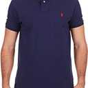 Polo Ralph Lauren Mens Ps200 (Large, Navy/Red)