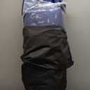 WLIVE 1200D Double Layer Oxford Camping Cots for Adults, Folding Cots for Sleeping with Mattress, Outdoor Folding Bed with Carry Bag, Portable Camping Bed for Sleeping, Resting, Camping, Dark Blue