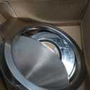 Pour Over Coffee Dripper Slow Drip Paperless Coffee Filter, Double Mesh Stainless Steel Pour Over Coffee Maker for Single Cup Brew Cone Filter, Integrated Cone Coffee Drip Fine Mesh Strainer(3-4 Cup)