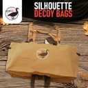 DecoyPro Silhouette Decoy Bags - Padded & Adjustable Shoulder Strap Silhouette Goose Decoy Bags Protects Goose Decoys, Large
