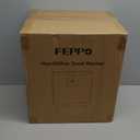 FEPPO Towel Warmer, Large Capacity Luxury Towel Warmers for Bathroom with HearthGlow Display, Rotary Timer Control & LED Countdown, Fits 2 Large Towels, Bathrobes, Blankets, Pajamas (White)