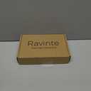Ravinte 10 Pack 6-3/8 inch Cabinet Pulls Matte Black Stainless Steel Kitchen Cupboard Handles Cabinet Handles 4 Hole Center