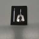 ROYAL [Made in Korea] Nose Hair Trimmer for Men Birdie, Manual, Battery-Free, Waterproof, Painless with Twelve Dual-Edged Blades, Patented Mechanism ET-4 (Silver)