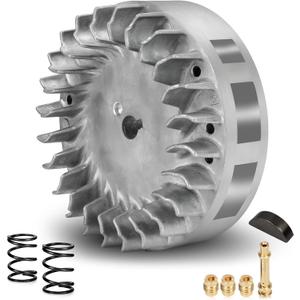 HIAORS Aluminum Flywheel 10krpm for Predator 212cc 200cc 224cc Non Hemi Ghost 69730 69736 196cc BSP Tilly Engine Coleman Mini Bike CT200U BT200X CT200U-EX GX160 GX200 6.5HP Minibike Performance Parts