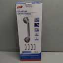 TAILI Grab Bars for Bathtubs and Showers 2 Pack Suction Grab Bar, Heavy Duty Shower Handle Removable Bath Handrails for Seniors and Elderly, Bathroom Safety Grip No Drilling Waterproof,Grey (16.8", Gray)