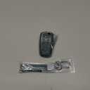 MILD EAST For Ford Key Fob Cover with Keychain, Soft TPU Key Case Shell Full Protection for Ford Explorer Fusion Escape Edge Expedition F150 F250 F350 F450 F550 Maverick Mustang(Blue)