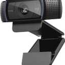 Logitech C920x HD Pro PC Webcam, Full HD 1080p/30fps Video, Clear Audio, HD Light Correction, Works with Microsoft Teams, Google Meet, Zoom, Nintendo Switch 2s new GameChat Mode, Mac/Tablet- Black