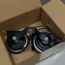 Dual Horn Assembly with Bracket Compatible with RAM 1500 2500 3500 3.6L V6 5.7L V8 2014 2015 2016 2017 Replace 68306481AB 68229241AA