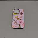 Tropical Splash Curious Monkey George Phone Case Compatible with iPhone 15ProMax, Protective Hybrid 2-Layer Hard Shell, Cute Monkey Tough Case Gift for Women Men Girl Boy