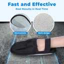 2 x grenty Magic Brush Pet Hair Remover, Upgraded Five-Finger Electrostatic Pet Hair Removal Gloves, Dogs & Cats Pet Hair Removal Tools for Clothing, Carpet, Sofa Gaps, Car Seat