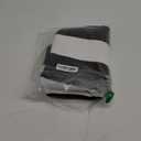 Black and White Striped Outdoor Rug 27.5X 43 inches Front Door Mat Hand-Woven Cotton Indoor/Outdoor for Layered Mats,Welcome Mat, Porch,Farmhouse,Kitchen,Entry Way