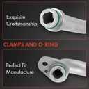 A-Premium A/C Suction Hose Assembly Compatible with Audi A4/A4 Quattro 2005-2009, 2.0L 3.2L, Compressor to Evap