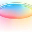 Smart LED Ceiling Light Fixture, Modern Dimmable Flush Mount Ceiling Light, Compatible with Alexa & Google Home, Lighting for Bedroom, Kitchen, Living Room, 12 Inch