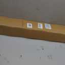 LazBlinds No Drill Bamboo Roman Shades, 29" W x 64" H, Star-Brown