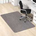 Blvornl Office Chair Mat for Hardwood Floor, 36" x 48" Desk Computer Chair Mat for Hard Wood and Tile Floor, Large Anti-Slip Hard Floor Protector Rolling Chair Mat, PVC Mat Desk Rug for Office Home